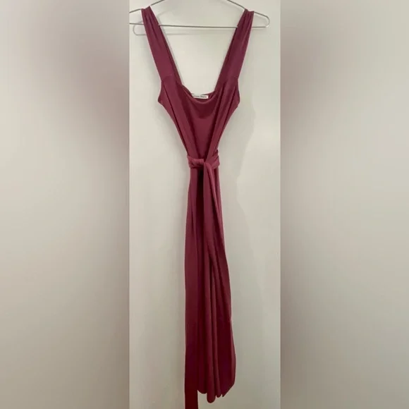 Reformation | Dresses | Reformation Rou Knit Dress Wwrap Tie | Poshmark